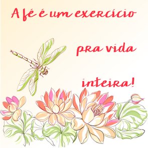 Placa Decorativa Frase: "A fé é um exercício para..." Placa Decorativa Frase: "A fé é um exercício para..."