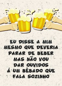 Placa Decorativa Frase: "Eu Disse A Mim Mesmo..." Placa Decorativa Frase: "Eu Disse A Mim Mesmo..."