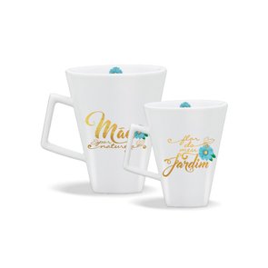 Conjunto 2 Canecas Mãe e Filha - Mãe Por Natureza - KATHAVENTO Conjunto 2 Canecas Mãe e Filha - Mãe Por Natureza - KATHAVENTO