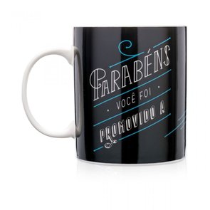 Caneca Parabéns Padrinho - Parabéns Você Foi Promovida A Padrinho - LUDI