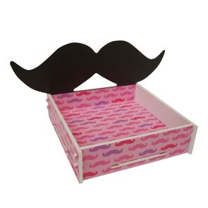 Porta Bijoux Rosa Bigode Porta Bijoux Rosa Bigode