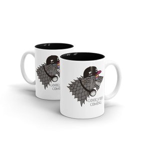 Caneca de Cerâmica Good Vibes Are Coming - Game Of Thrones - BEEK GEEK'S STUFF Caneca de Cerâmica Good Vibes Are Coming - Game Of Thrones - BEEK GEEK'S STUFF