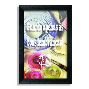 Quadro Porta Recordações Guardo Apenas Boas Lembranças Quadro Porta Recordações Guardo Apenas Boas Lembranças