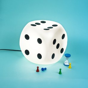 Luminária Dado Branco  USARE