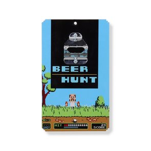 Abridor de Garrafa de Parede Beer Hunt - GEGUTON Abridor de Garrafa de Parede Beer Hunt - GEGUTON