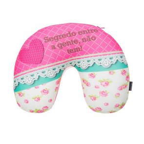 Almofada Pescoco 2 em 1 Amiga Segredo Entre a Gente nao Tem Almofada Pescoco 2 em 1 Amiga Segredo Entre a Gente nao Tem