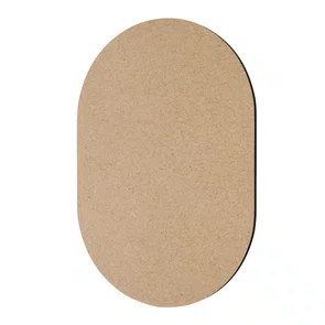 Aplique Arredondado De MDF 3mm Para Artesanato