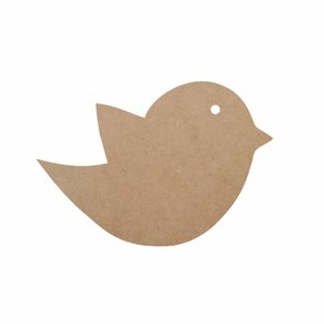 Aplique de Mdf 3mm para Artesanato em Forma de Passarinho Aplique de Mdf 3mm para Artesanato em Forma de Passarinho