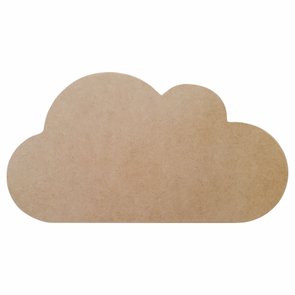 Aplique de Mdf 3mm para Artesanato Nuvem Aplique de Mdf 3mm para Artesanato Nuvem