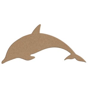 Aplique em Forma de Golfinho em Mdf Aplique em Forma de Golfinho em Mdf