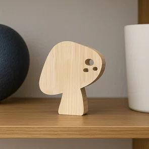 Tábua de Madeira Pinus Recortada para Artesanato Em Forma De Cogumelo Tábua de Madeira Pinus Recortada para Artesanato Em Forma De Cogumelo