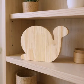 Tábua de Madeira Pinus Recortada para Artesanato Em Forma De Caracol Tábua de Madeira Pinus Recortada para Artesanato Em Forma De Caracol