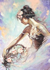 Placa Decorativa Pintura Mulher Placa Decorativa Pintura Mulher