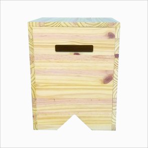 Banquinho em Madeira Pinus Rústico - Farmhouse Banquinho em Madeira Pinus Rústico - Farmhouse