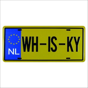 Placa Decorativa Vintage de Carro em Mdf - Wh-is-ky Placa Decorativa Vintage de Carro em Mdf - Wh-is-ky