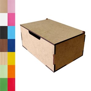 Caixa em Mdf 3mm com Tampa Caixa em Mdf 3mm com Tampa