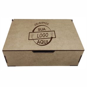 Caixa Personalizada com Gravação a Laser ou Impressão UV em Mdf 3mm Cru com Tampa Caixa Personalizada com Gravação a Laser ou Impressão UV em Mdf 3mm Cru com Tampa