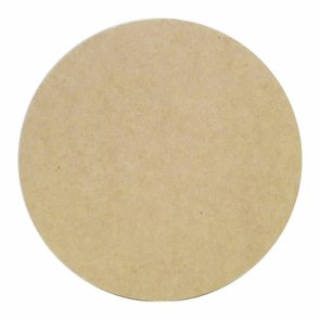 Chapa de Mdf Redondo 12mm para Artesanato Chapa de Mdf Redondo 12mm para Artesanato