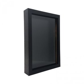 Quadro Cofre Decorativo Com Moldura em Madeira Pinus Para Porta Recordações e Economias - 1,5x4,5 Quadro Cofre Decorativo Com Moldura em Madeira Pinus Para Porta Recordações e Economias - 1,5x4,5