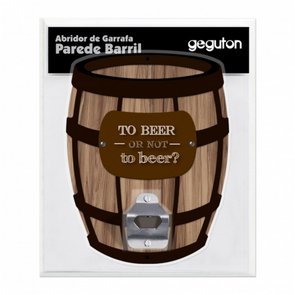 Abridor De Garrafa Parede Barril - GEGUTON Abridor De Garrafa Parede Barril - GEGUTON