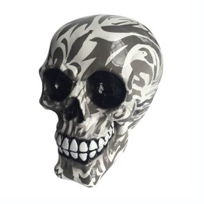 Caveira Grande de Resina Ghosts Tatoo - URBAN Caveira Grande de Resina Ghosts Tatoo - URBAN