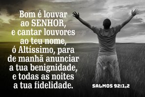 Placa Decorativa Bíblico Salmos 92:1,2 Placa Decorativa Bíblico Salmos 92:1,2
