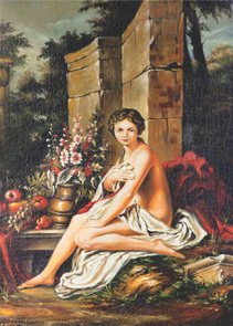 Placa Decorativa Pintura Mulher Placa Decorativa Pintura Mulher