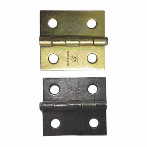 Dobradiça Zincada 1 1/2 (1 polegada e 1/2) - Kit com 3 un Dobradiça Zincada 1 1/2 (1 polegada e 1/2) - Kit com 3 un