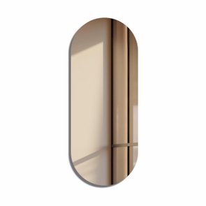 Espelho Decorativo Oval - 40x100cm