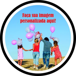 Placa Decorativa Redonda Personalizada Placa Decorativa Redonda Personalizada