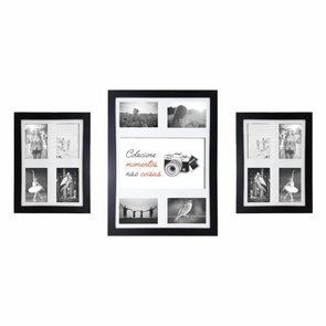 Kit Trio de Quadros Painéis de Parede para 12 Fotos 10x15cm - Colecione Momentos, Não Coisas Kit Trio de Quadros Painéis de Parede para 12 Fotos 10x15cm - Colecione Momentos, Não Coisas