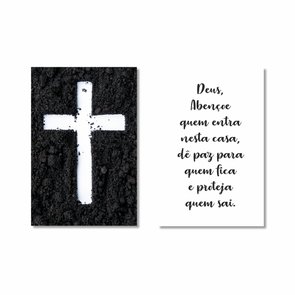 Kit de 2 Placas Decorativas Deus Abençoe Quem Entra Nessa Casa, Dê Paz Para Quem Fica e Proteja Quem Sai Kit de 2 Placas Decorativas Deus Abençoe Quem Entra Nessa Casa, Dê Paz Para Quem Fica e Proteja Quem Sai