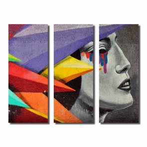 Kit de Quadros Decorativos Arte de Rua Pop Street Art Kit de Quadros Decorativos Arte de Rua Pop Street Art