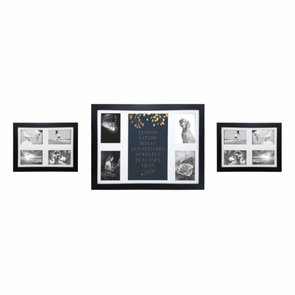 Kit Trio de Quadros Painéis de Parede para 12 fotos 10x15cm - Deveria existir Replay nos Melhores... Kit Trio de Quadros Painéis de Parede para 12 fotos 10x15cm - Deveria existir Replay nos Melhores...