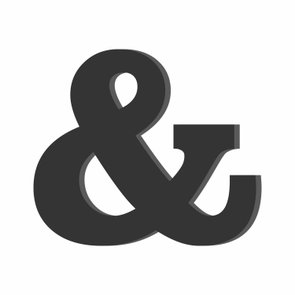 Letra Decorativa & 20cm - 6mm Letra Decorativa & 20cm - 6mm