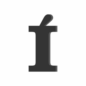 Letra Decorativa Í em Mdf 6mm Letra Decorativa Í em Mdf 6mm