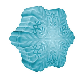 Luminária Floco De Neve Azul - USARE Luminária Floco De Neve Azul - USARE