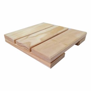 Mini Deck de Madeira de Pinus Decorativo Multiuso - Farmhouse Mini Deck de Madeira de Pinus Decorativo Multiuso - Farmhouse