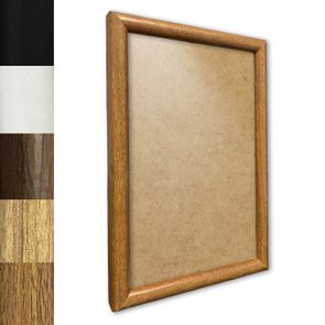 Moldura Abaulada Lisa Revestida Para Quadros E Fotos Com Fundo MDF E Frente Em PVC Antirreflexo - 2x3 Moldura Abaulada Lisa Revestida Para Quadros E Fotos Com Fundo MDF E Frente Em PVC Antirreflexo - 2x3