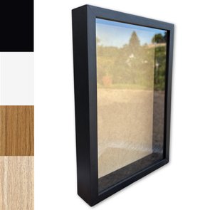 Moldura Caixa Alta Com Vidro Expositora Folhas Secas Bordados Quadros Quilling Scrapbook - Revestida - 1,5X4,5 Moldura Caixa Alta Com Vidro Expositora Folhas Secas Bordados Quadros Quilling Scrapbook - Revestida - 1,5X4,5