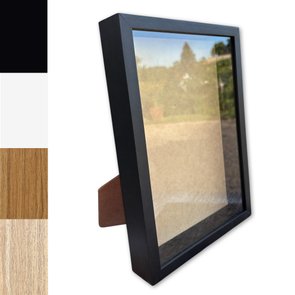 Moldura Caixa Alta Com Vidro Expositora Folhas Secas Bordados Quadros Quilling Scrapbook Com Suporte - Revestida - 1,5x4,5 Moldura Caixa Alta Com Vidro Expositora Folhas Secas Bordados Quadros Quilling Scrapbook Com Suporte - Revestida - 1,5x4,5