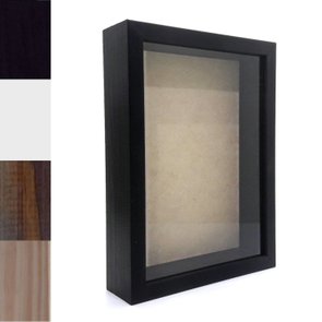 Moldura Caixa Alta com Vidro para Quadros Quilling e Scrapbook - 1,5x4,5 Moldura Caixa Alta com Vidro para Quadros Quilling e Scrapbook - 1,5x4,5