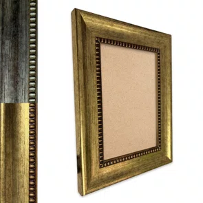 Moldura Personalizada Chanfrada Com Padrão Oval Gravado Em Relevo E Efeito Aço Metal Escovado Com Fundo MDF - 4,6x2,1 Moldura Personalizada Chanfrada Com Padrão Oval Gravado Em Relevo E Efeito Aço Metal Escovado Com Fundo MDF - 4,6x2,1