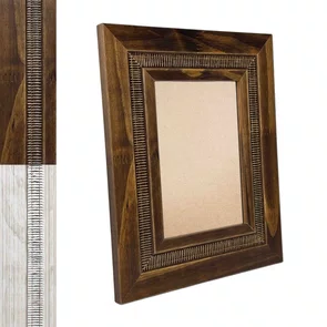 Moldura com Friso e Gravação de Padrão de Traços para Quadros e Fotos com Fundo Mdf e Frente em PVC Antirreflexo - 6,6x1,7 Moldura com Friso e Gravação de Padrão de Traços para Quadros e Fotos com Fundo Mdf e Frente em PVC Antirreflexo - 6,6x1,7