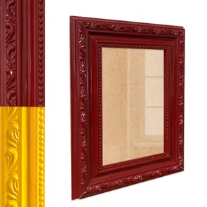 Moldura Com Gravação De Ornamentos Para Quadros E Fotos Com Fundo MDF e Frente Em Acetato - 3,4x1,4 Moldura Com Gravação De Ornamentos Para Quadros E Fotos Com Fundo MDF e Frente Em Acetato - 3,4x1,4