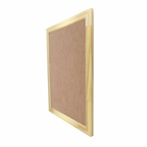 Moldura De Pinus Natural para Quadros Decorativos com Fundo MDF - 2x1 Moldura De Pinus Natural para Quadros Decorativos com Fundo MDF - 2x1