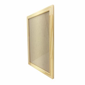 Moldura De Pinus Natural para Quadros Decorativos com Fundo MDF e Acetato - 2x1 Moldura De Pinus Natural para Quadros Decorativos com Fundo MDF e Acetato - 2x1