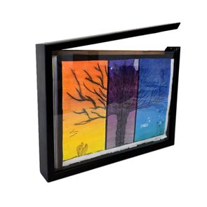 Moldura Expositora Caixa Alta para Folhas de Desenhos A4 - 1,5x4,5 Moldura Expositora Caixa Alta para Folhas de Desenhos A4 - 1,5x4,5