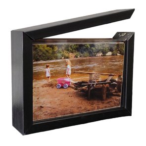 Moldura Expositora Caixa Alta Porta Retrato de Parede para Fotos e Desenhos - 1,5x4,5 Moldura Expositora Caixa Alta Porta Retrato de Parede para Fotos e Desenhos - 1,5x4,5