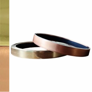 Moldura Fita de Borda Flexível Metalizada 6mm Moldura Fita de Borda Flexível Metalizada 6mm